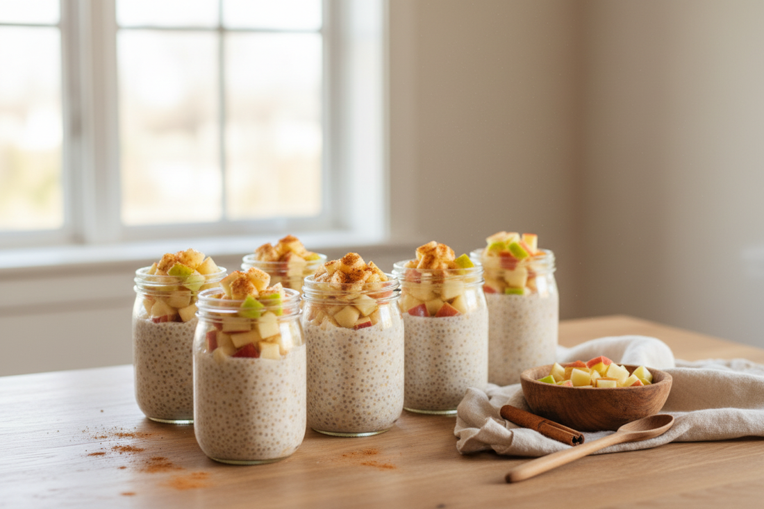 Apple Cinnamon Chia Pudding — Cozy Autumn Comfort