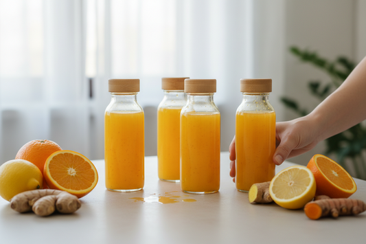 Citrus Glow Shot — Your Gentle Morning Routine