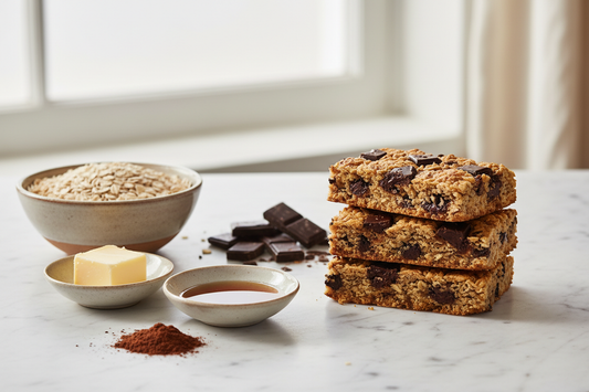 Dark Chocolate oat bars