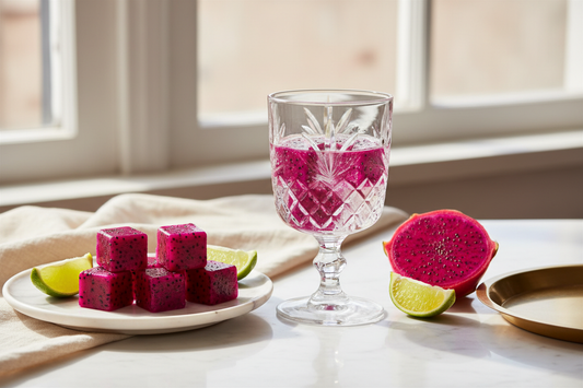 Dragon Fruit Lime cubes
