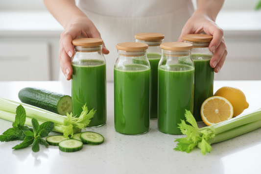 Green Beauty Shot — Your Gentle Morning Routine