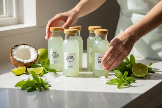 Mint Detox Shot — Your Gentle Reset Moment