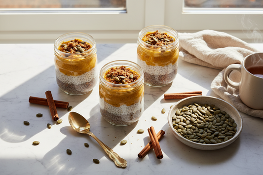Pumpkin Spice Chia Pudding — A Gentle Morning Ritual