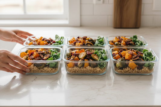 Roasted Harvest Bowl — Sunday Prep, Weekly Comfort