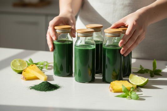 Spirulina Power Shot — Your Gentle Energy Moment