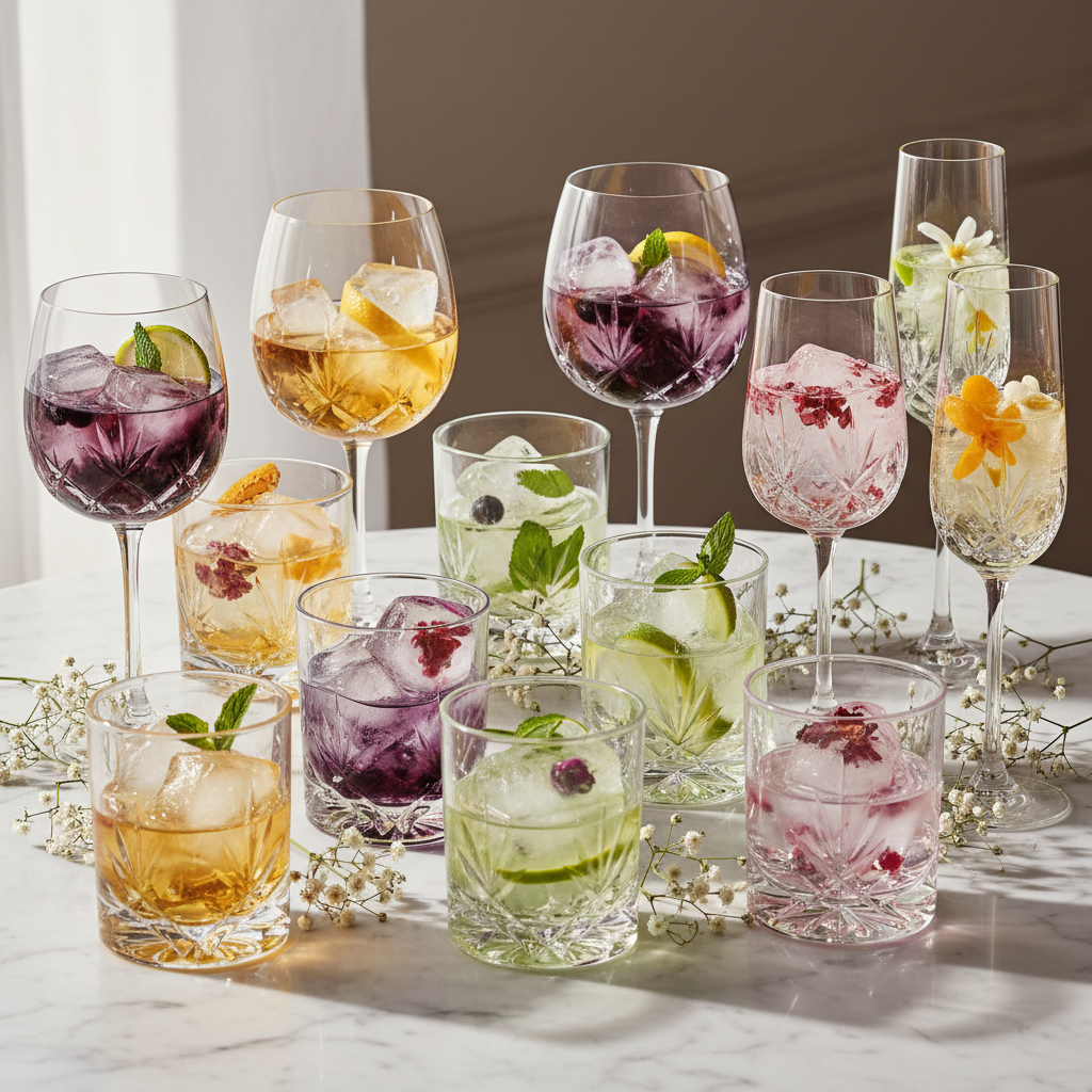 Luxurious Infused Ice Cubes Collection